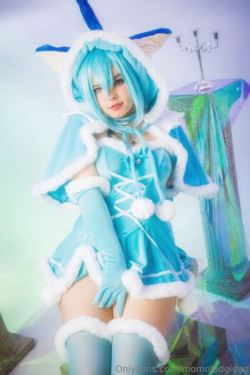 Full leaked Momoiro cosplay page private onlyfans photo