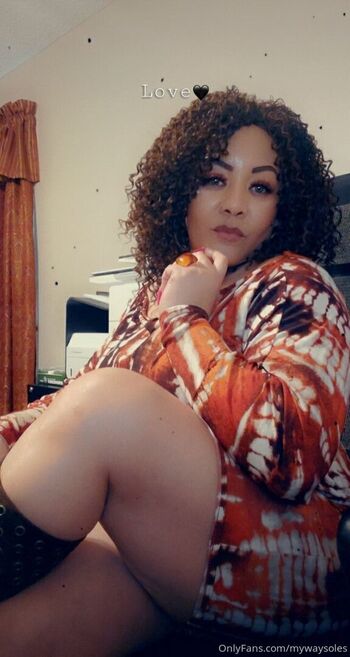 Full leaked Mywaysoles private photo