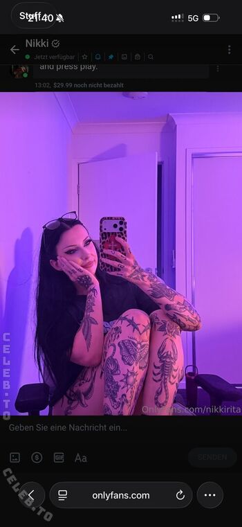 Full leaked Nikki rita private onlyfans photo