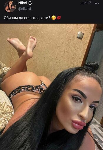 Full leaked Nikolsi private photo