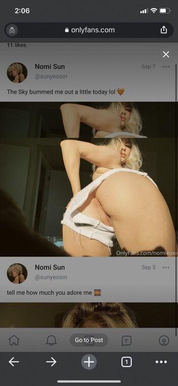 Full leaked Nomi sun private photo