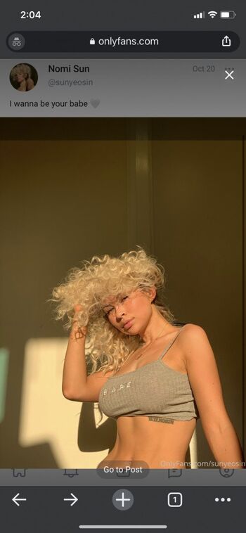 Full leaked Nomi sun private photo