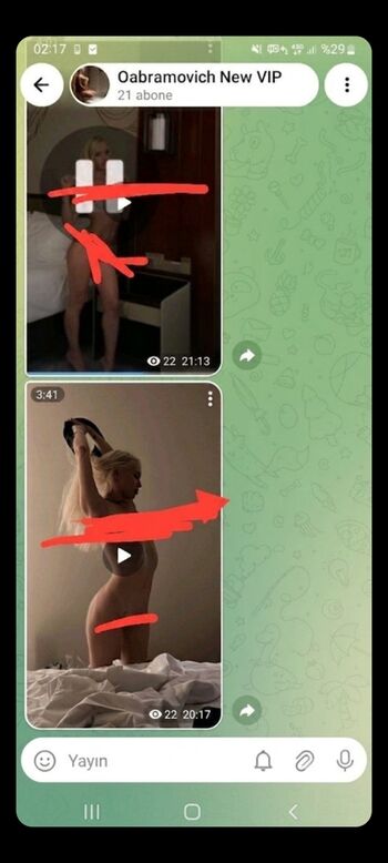 Full leaked Olya abramovich private photo