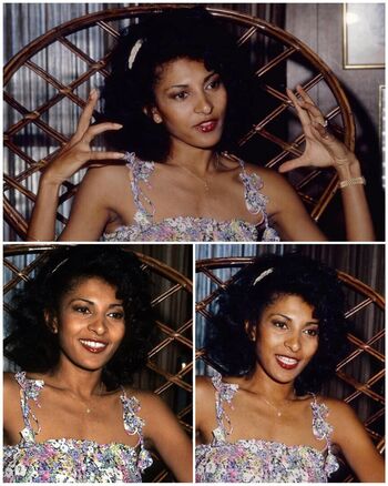Full leaked Pam grier private photo