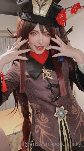 Full leaked Peach milky private photo