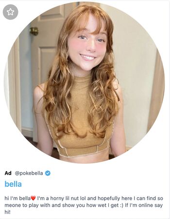 Full leaked Poke bella private photo