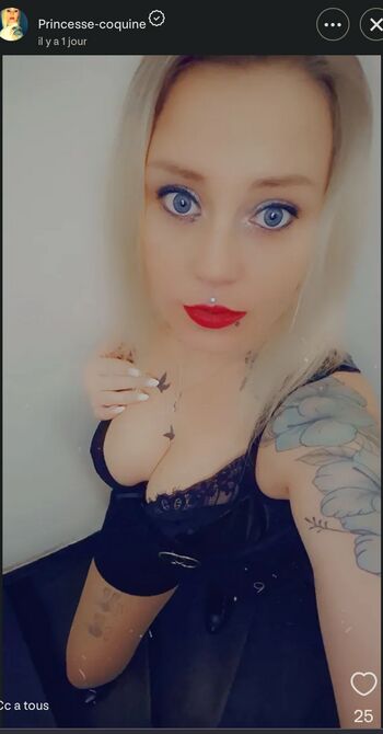 Full leaked Princesse coquine page private photo