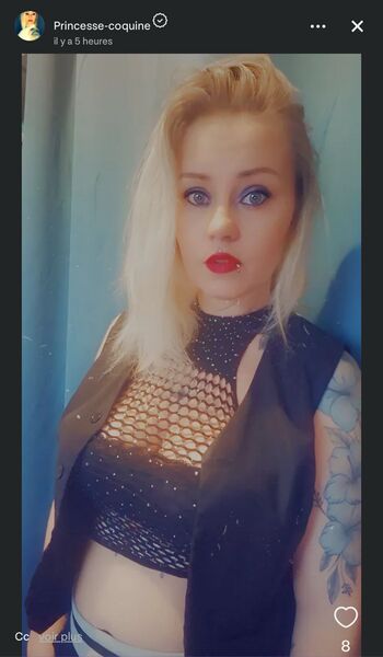 Full leaked Princesse coquine private photo