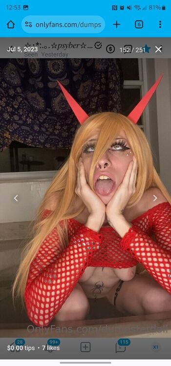 Full leaked Psyberdoll private onlyfans photo