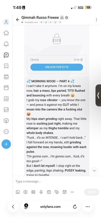 Full leaked Qimmah russo private onlyfans photo