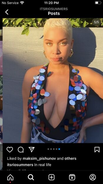 Full leaked Rio summers instagram model exposed private photo