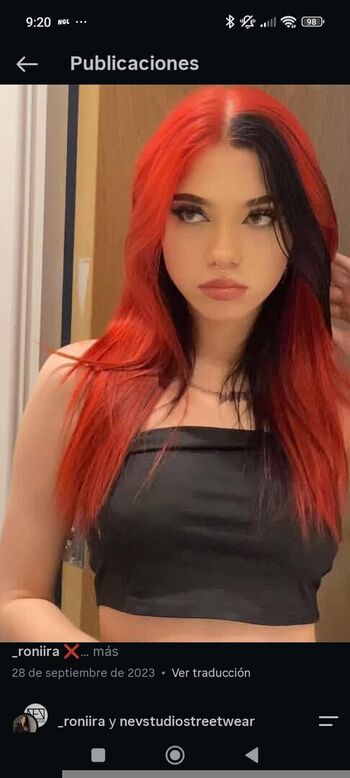 Full leaked Roniira private photo