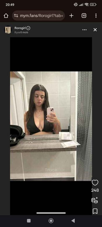 Full leaked Rorogirl private photo