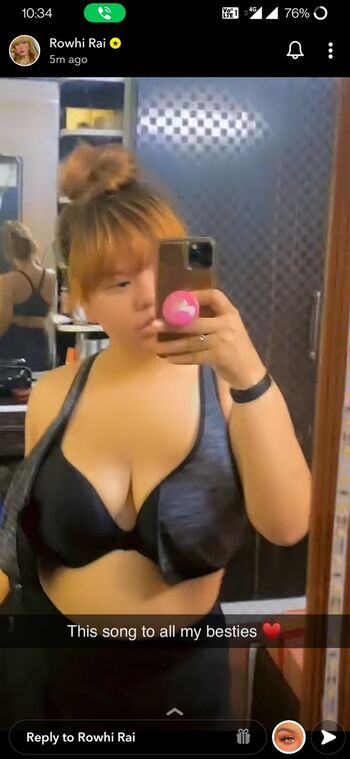 Full leaked Rowhi rai private photo