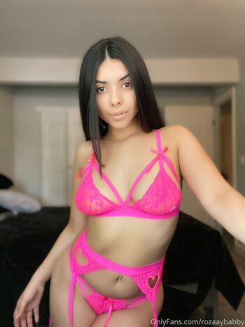 Full leaked Rozaaybabby private onlyfans photo