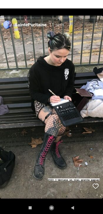 Full leaked Saintepuritaine private photo