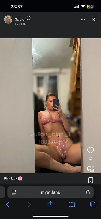 Full leaked Salolo private photo