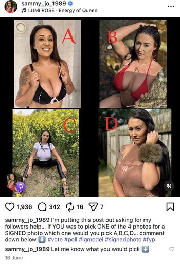 Full leaked Sammy jo private photo