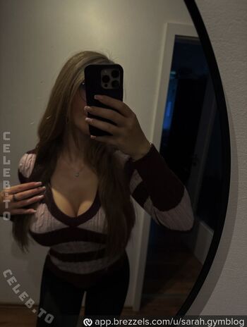Full leaked Sarah gymblog private photo