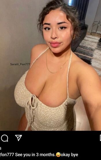 Full leaked Sarai fonseca private photo