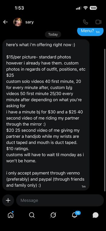 Full leaked Sarynthia private onlyfans photo