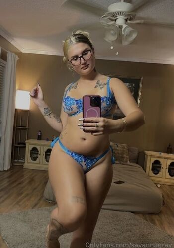 Full leaked Savanna gray private photo