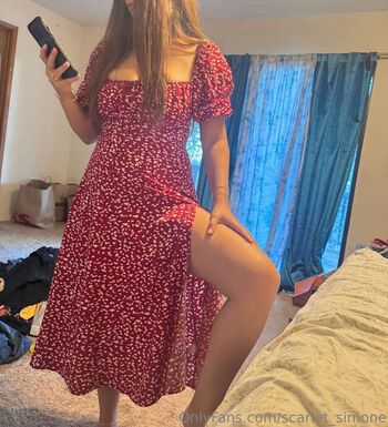 Full leaked Scarlet simone private photo