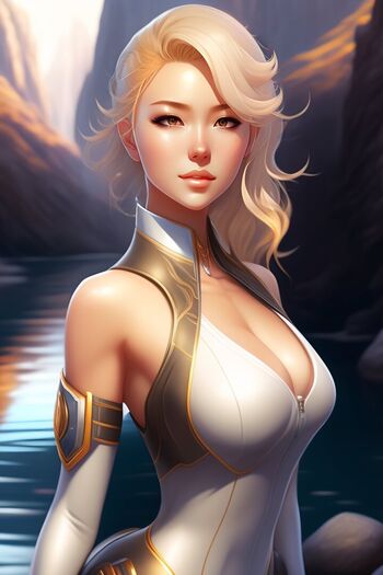 Full leaked Scifi blonde private photo