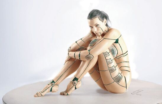 Full leaked Sexy cyborg private photo