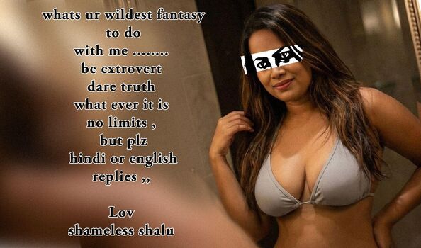 Full leaked Shameless shalu private onlyfans photo