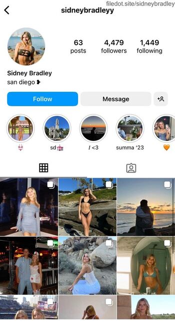 Full leaked Sidneybradleyy private photo