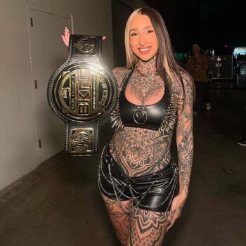 Full leaked Split tongue bri private photo