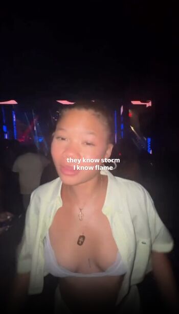 Full leaked Storm reid private photo