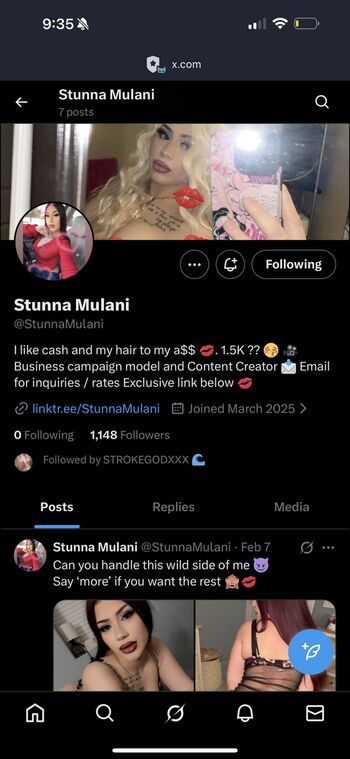 Full leaked Stunnamulani private onlyfans photo