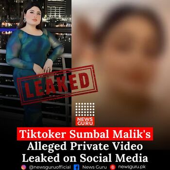 Full leaked Sumbal malik private photo