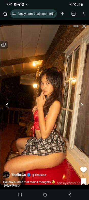 Full leaked Thalia co private photo