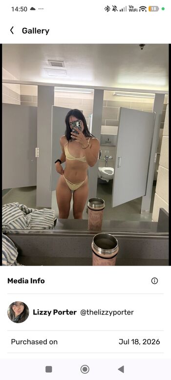 Full leaked Thelizzyporter private photo