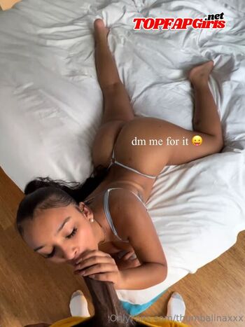 Full leaked Thumbalinaxxx private photo