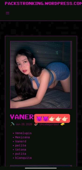 Full leaked Vanerd private photo