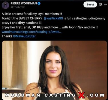 Full leaked Woodman casting x private photo
