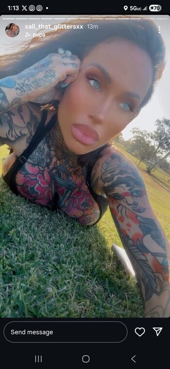 Full leaked Xall that glittersx private photo