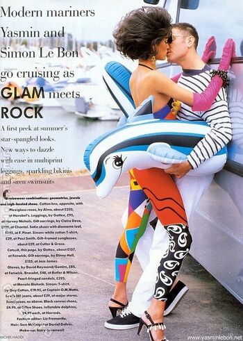 Full leaked Yasmin le bon page private photo