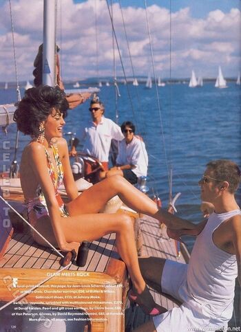 Full leaked Yasmin le bon page private photo