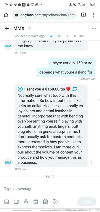 Full leaked Your submissive doll private photo