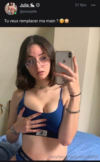 Full leaked Yourjulie private photo