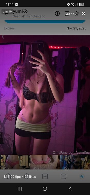 Full leaked Yumifps page private photo