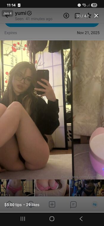 Full leaked Yumifps page private photo