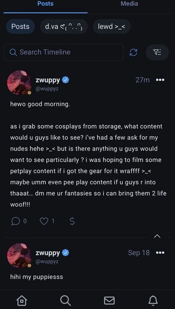 Full leaked Zwuppy private photo
